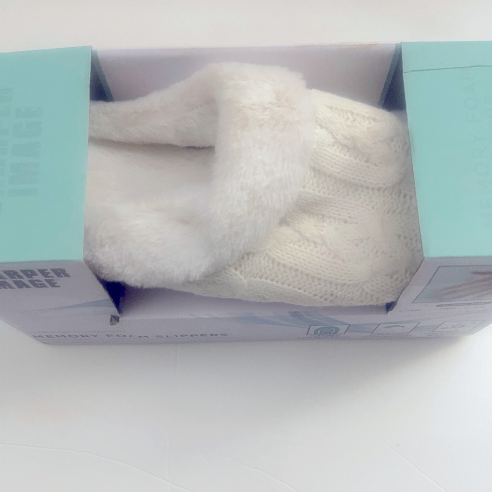 NEW memory foam slippers size 11/12